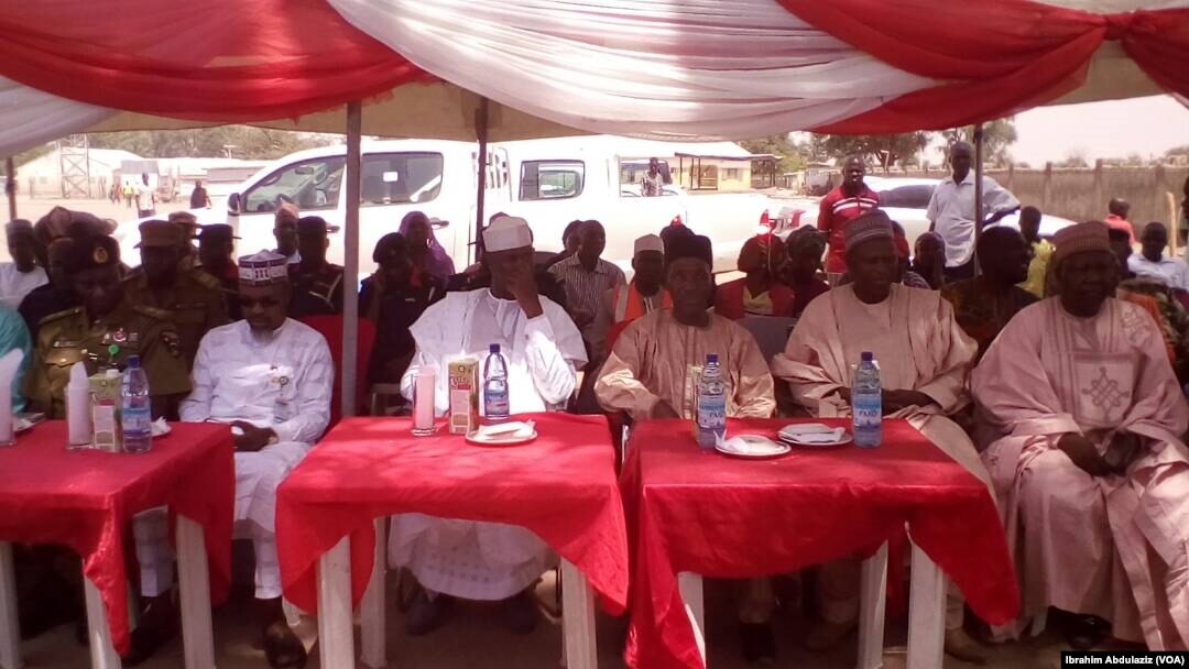 Taron kaddamar da shirin horas da 'yan gudun hijira a Adamawa da NDE ta shirya