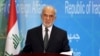 FILE - Iraqi Foreign Minister Ibrahim al-Jaafari speaks to journalists during a news conference.