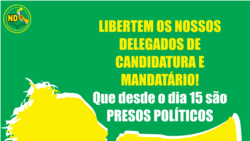 Quitéria Guirengane – Mandatária, Nova Democracia