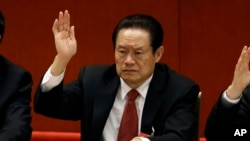 前中共中央政治局常委、前国内安全事务总管周永康