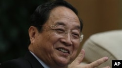 中國政協主席俞正聲2012年資料照。