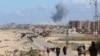 Bombardeamentos israelitas no centro de Gaza