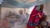 Sudanese children suffering from malnutrition are treated at a Medecins Sans Frontieres clinic in Metche Camp, Chad, near the Sudanese border, on April 6, 2024.