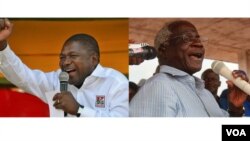 Filipe Nyusi, Frelimo e Afonso Dhlakama, Renamo. Moçambique. Outubro 2014