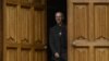 The Bishop of Durham, and the newly appointed Archbishop of Canterbury, Justin Welby, leaves after a news conference at Lambeth Palace, in London, November 9, 2012.