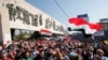 Iraqi demonstrators take part in anti-government protests at Tahrir Square in Baghdad, Iraq, Nov. 2, 2019.