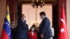 Dışişleri Bakanı Mevlüt Çavuşoğlu Venezuela Cumhurbaşkanı Nicolas Maduro ile görüştü.