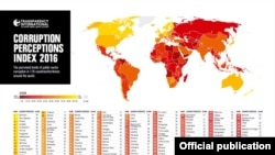 Transparência Internacional desenha a corrupção no mundo