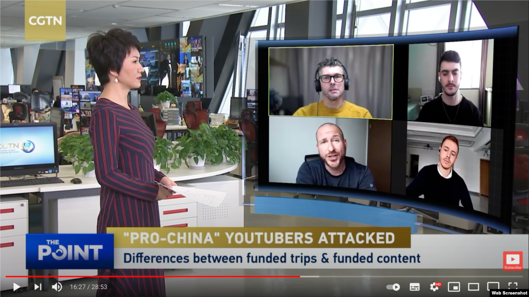foreign video bloggers appear on CGTN 