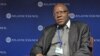 Zimbabwe Finance Minister Tendai Biti addressing forum The Atlantic Council, Washington, DC, April 2012.