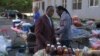 Little Liberia street market in Staten Island, New York City.