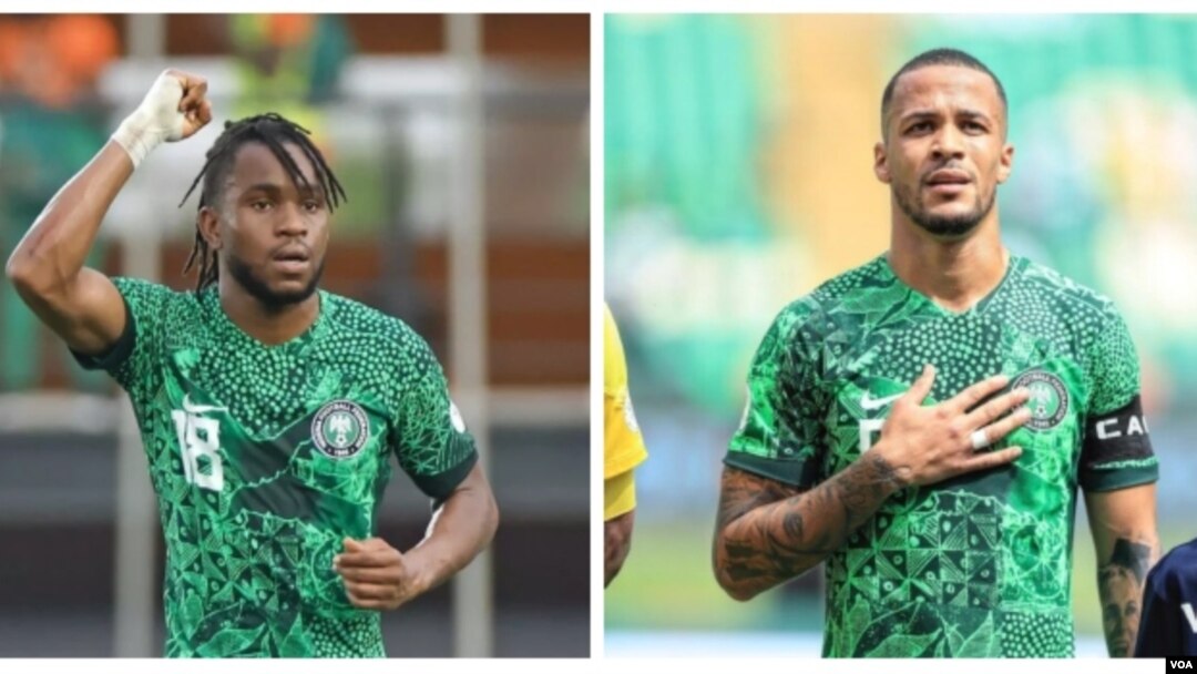 Lookman, hagu, da Ekong, dama 