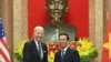 2023年9月11日, 越南國家主席​​武文賞在河內會見美國總統拜登。 （資料照片）