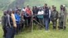 Members of the Nyatura militia at Mushake in eastern DRC, Nov. 2012. (Nick Long/VOA)