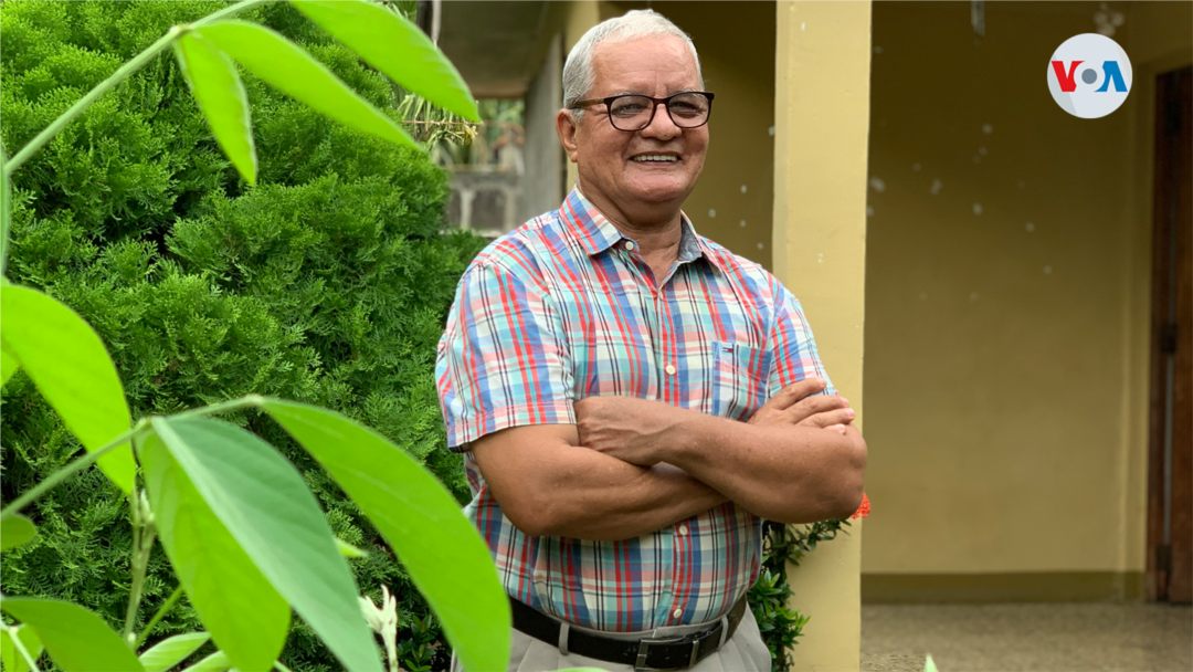 Luis Fley, miembro de la opositora Coalición Nacional. [Foto: VOA/Donaldo Hernandez]