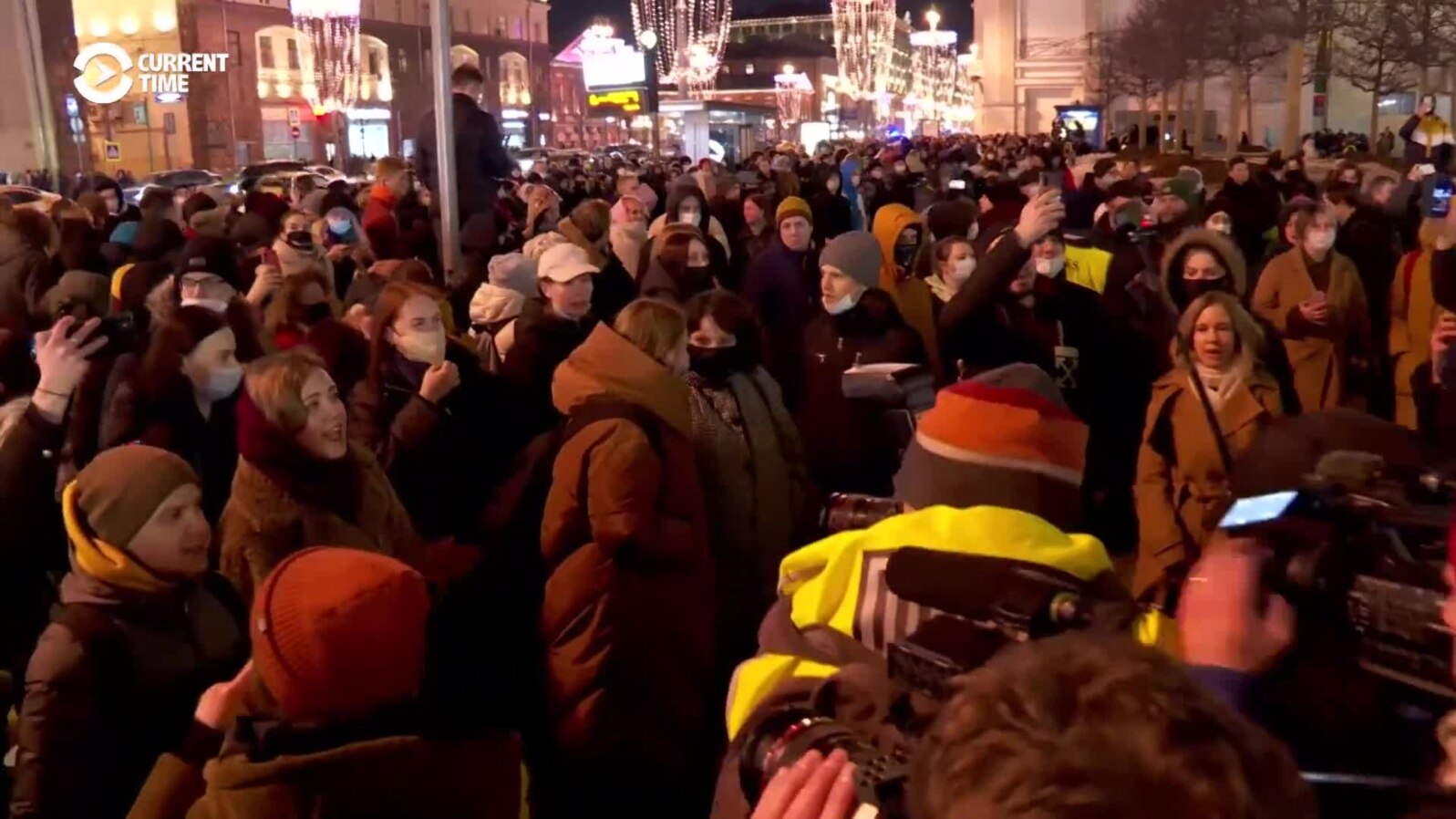 Police Break Up Anti-War Protests Across Russia