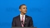 US President Barack Obama pauses as he speaks during the American Israel Public Affairs Committee policy conference in Washington March 4, 2012. 
