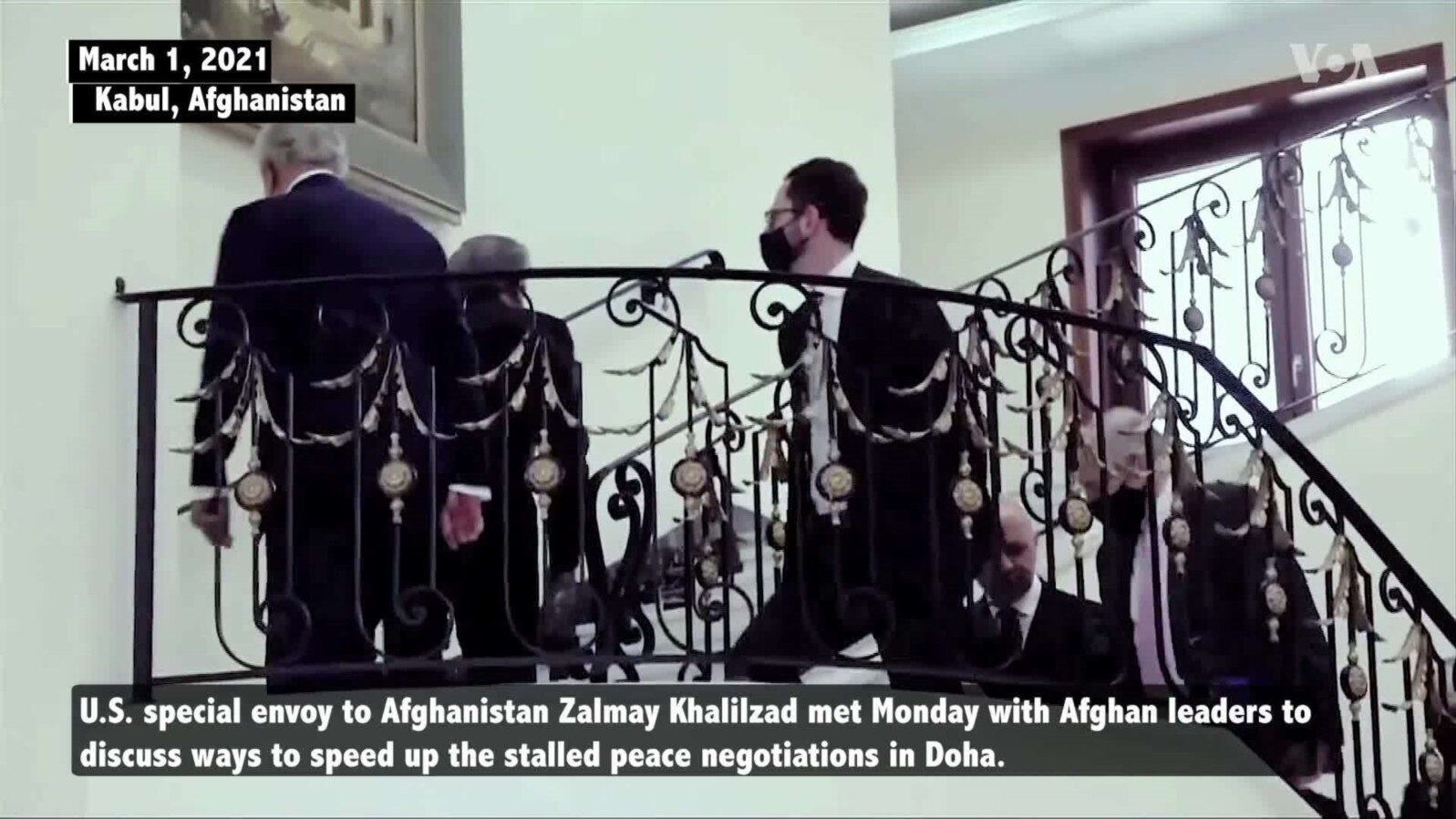 US Envoy in Kabul Plans Trip to Doha to Discuss Peace Process