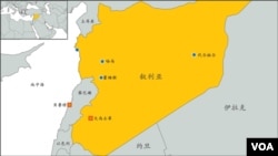 敘利亞地圖