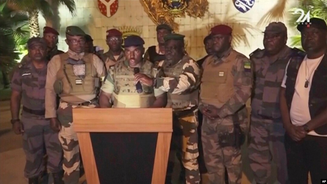 AFR-GEN GABÓN- Sojojin Da Suka Yi Juyin Mulki A Kasar Gabon