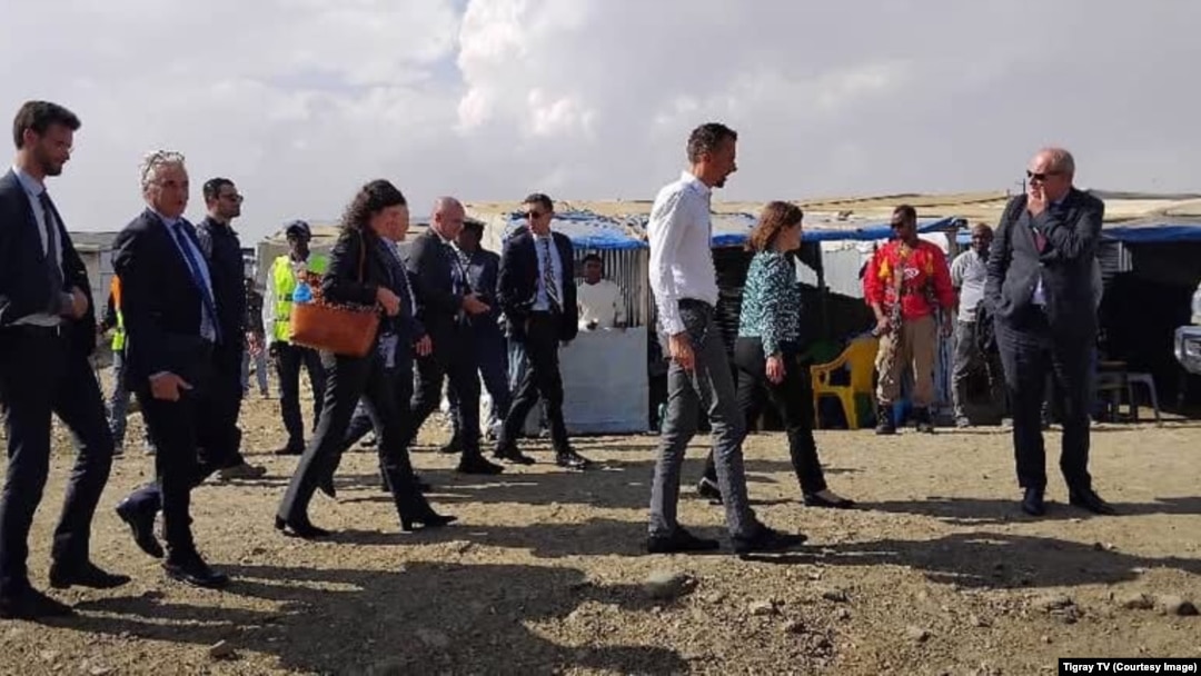የዩናይትድ ስቴትስ፣ የብሪታንያ፣ የጀርመን፣ የጣልያን፣ የፈረንሳይ እና የአውሮፓ ሕብረት አምባሳደሮች እና ተወካዮች