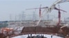 中国浙江秦山核电站二期扩建工程(资料照片)