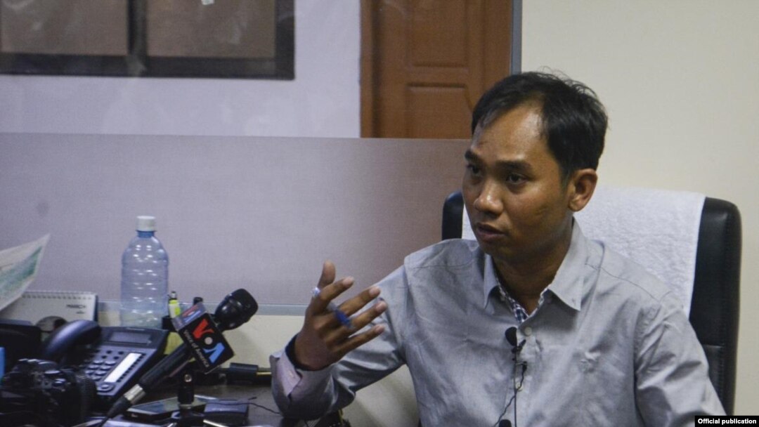  Myanmar Now အယ်ဒီတာချုပ် ကိုဆွေဝင်း (မတ်လ ၂၀၁၇)