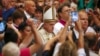 Pope Francis arrives to lead a mass marking World Day of Prayer for the Care of Creation in Saint Peter's Basilica at the Vatican, Sept. 1, 2015.
