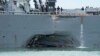 麥凱恩號軍艦指揮官因撞船事故被解職