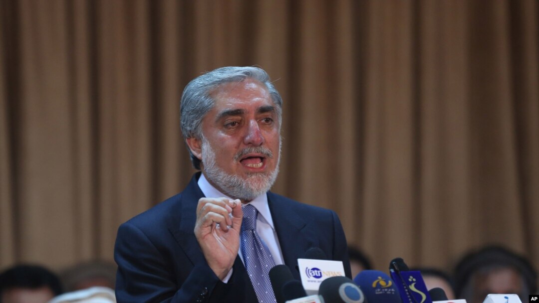Afg'onistonda prezidentlikka nomzod Abdulla Abdulla, Kobul, 15-iyun, 2014-yil