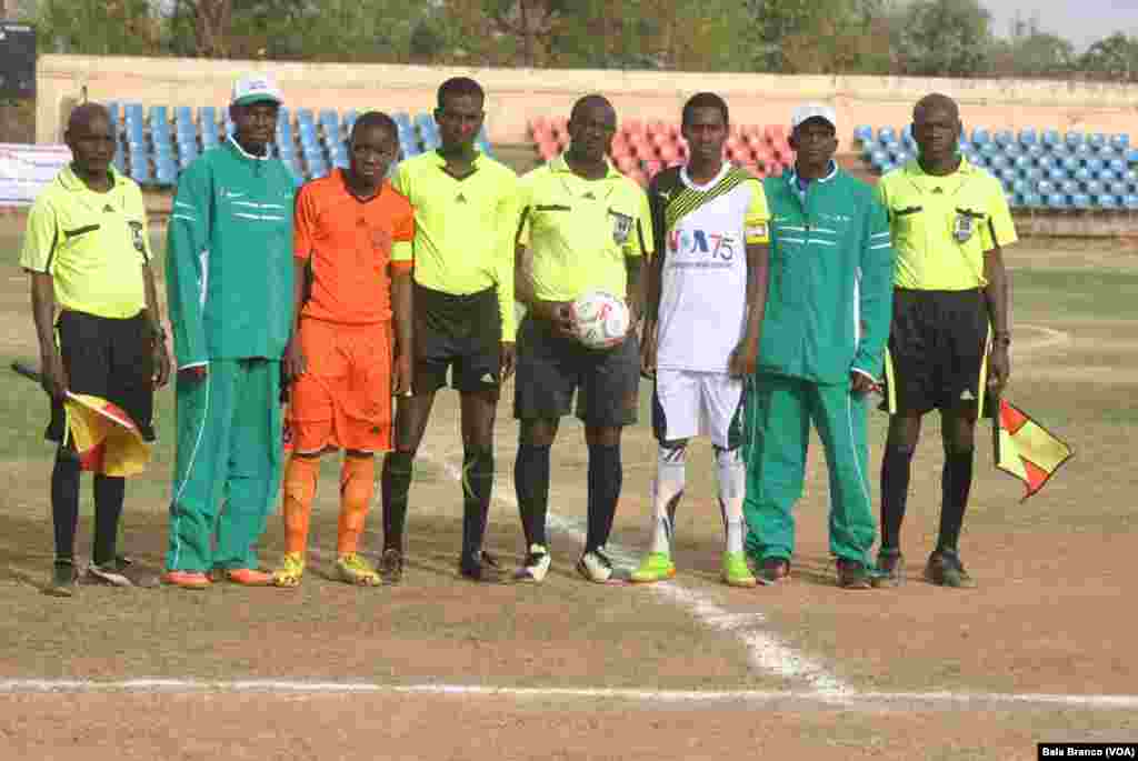 Kungiyar Kwalon Kafa Ta VOA Flamingo A Fafatawar Ta Da Sokoto Rima