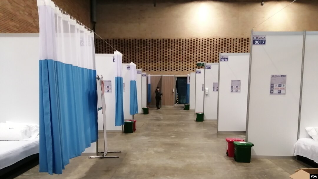 Un importante recinto ferial en Colombia conocido como Corferias entregó a la ciudad 17 pabellones del lugar para ser usado como hospital temporal.