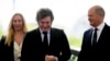 Presidente de Argentina se reúne con funcionarios alemanes durante controvertida gira por Europa