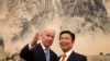 U.S. Vice President Joe Biden (L) chats with Chinese Vice Premier Li Yuanchao before their luncheon at the Diaoyutai State Guesthouse in Beijing, Dec. 5, 2013. 