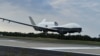 미 해군의 무인정찰기 MQ-4C '트라이튼'.