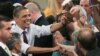 President Barack Obama at town meeting, July 16, 2012, in Ohio
