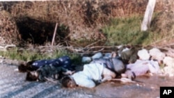 伊拉克對庫爾德人進行的毒氣攻擊的受害者（1988資料照片）