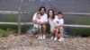 Nisakorn Quispe with her family after recovered from Covid-19 June 28, 2020.