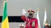 FILE PHOTO: Gabon coup leader General Brice Oligui Nguema is sworn in as interim president in Libreville