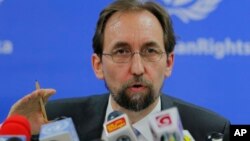 联合国人权事务高级专员就扎伊德•拉阿德•侯赛因